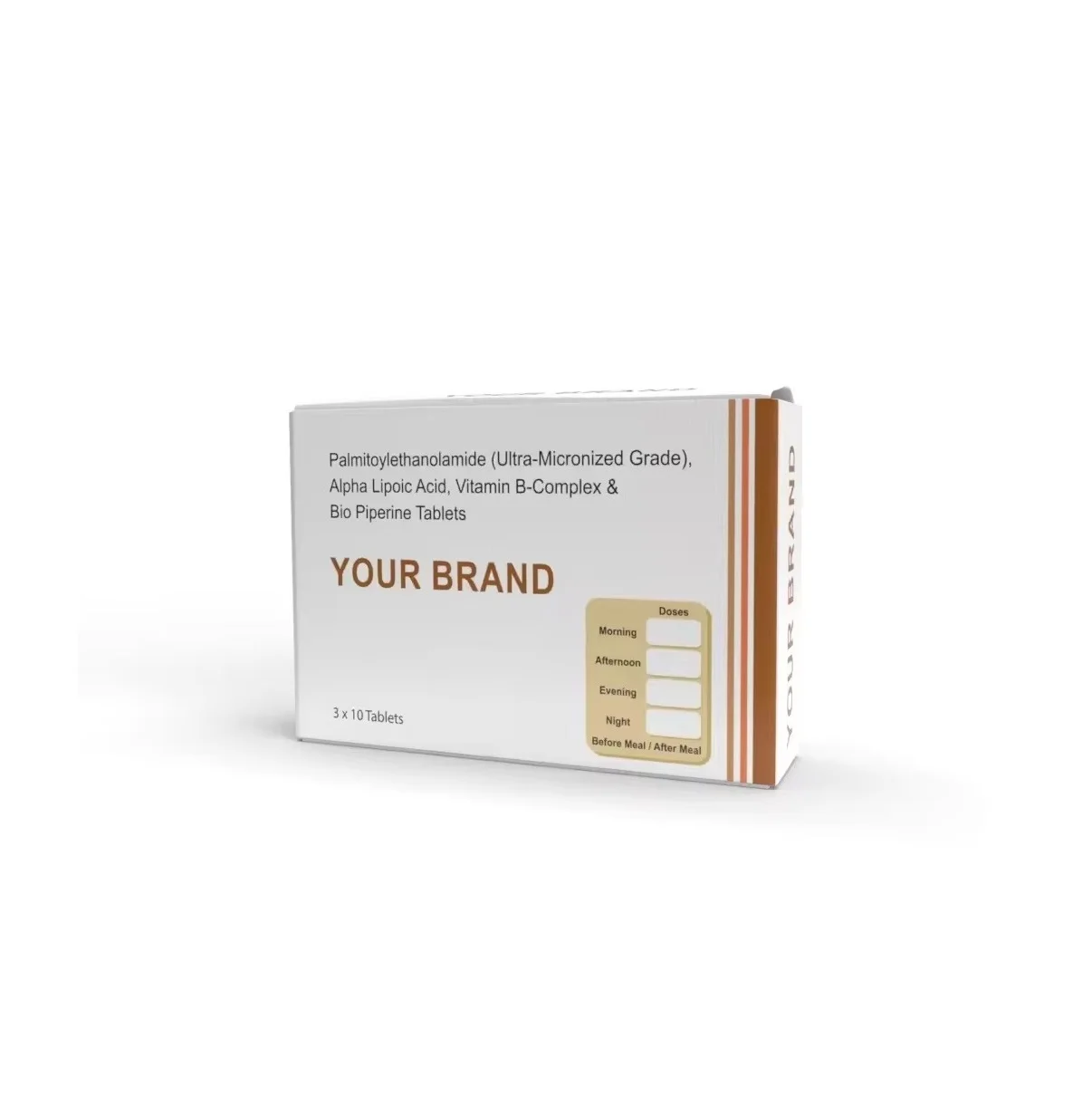 Export Selling Vitamin B5 Vitamin B3 Tablet for Vitality and Wellness Available at Wholesale Price from India