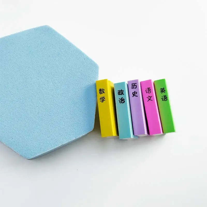 Hot selling TPR material rubber 4 colors mixed office eraser back to school stationery for kids