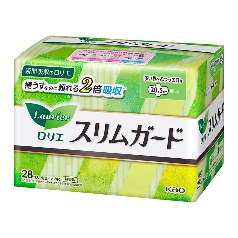 No.1 Kao Laurier Slim Guard Sanitary Pads for Women --- slim but powerful absorption