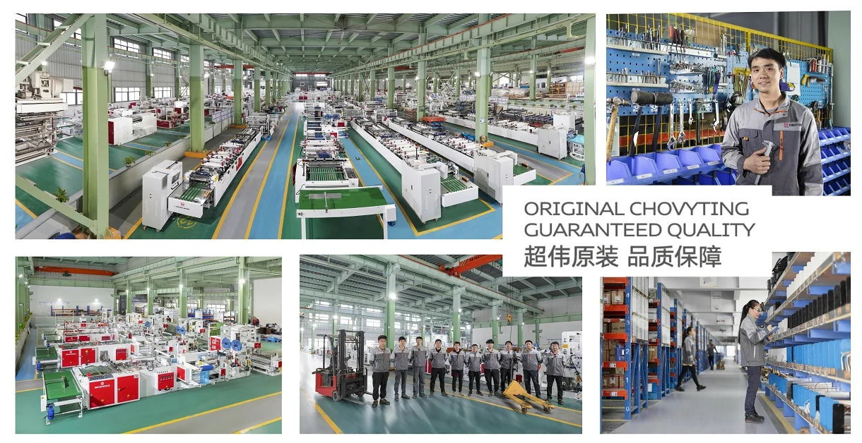 Super High Speed Plastic Film Folding Hot Slitting Rewinding Machine with 4pcs Servo Motor