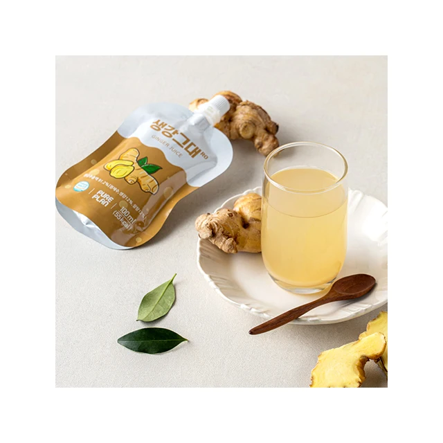 (pure bright and warm cooperative) - pureplan real ginger juice 100ml*15pouch made with Korean gingers KOTRA