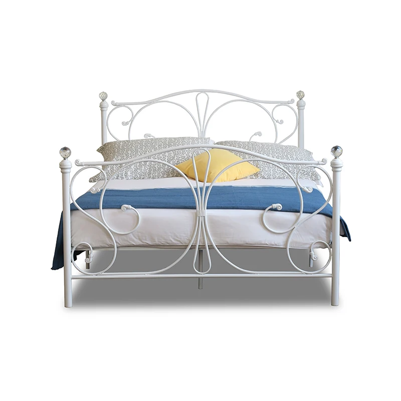 Wholesale Bed Room Furniture Metal Bed and Bunk Can Customized Logo Color Design and Packaging MOQ 100 pcs