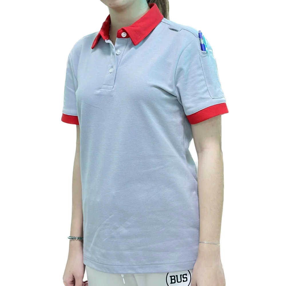 High quality Polo Shirts men and women for Custom Design drop shoulder- Free Sample from FMF Sao Mai - Vietnam Garment Factory
