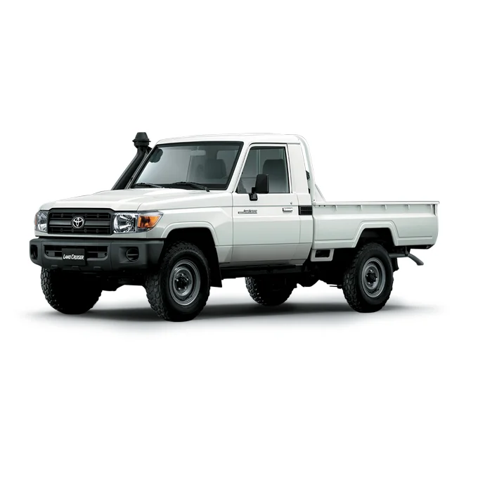 Japanese high quality Toyota Land Cruiser Pickup truck right / Left hand drive automobiles cheap used cars for sale