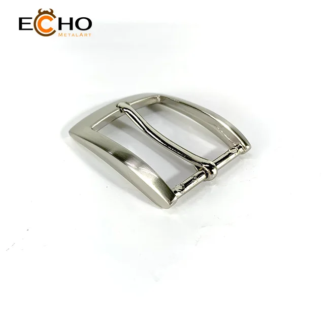Best sell 30mm pin buckle with satin nickel alloy
