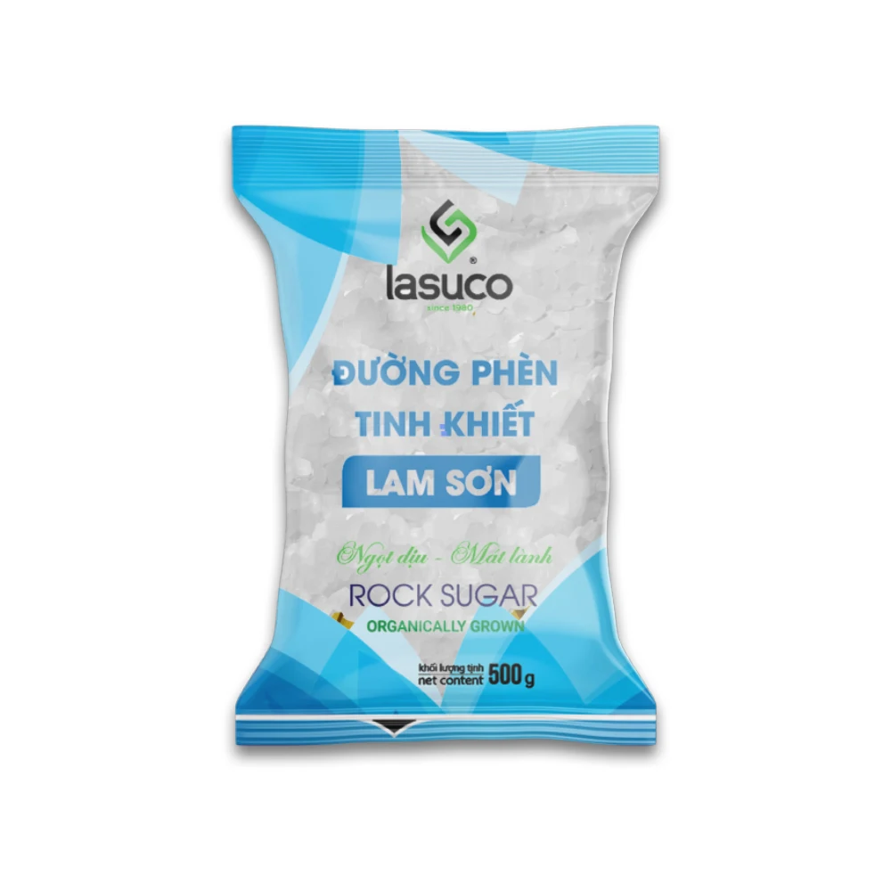 High Quality Sweetener For Beverage Rock Sugar Packing 30kg PP/PE Vietnam OEM Manufacturer