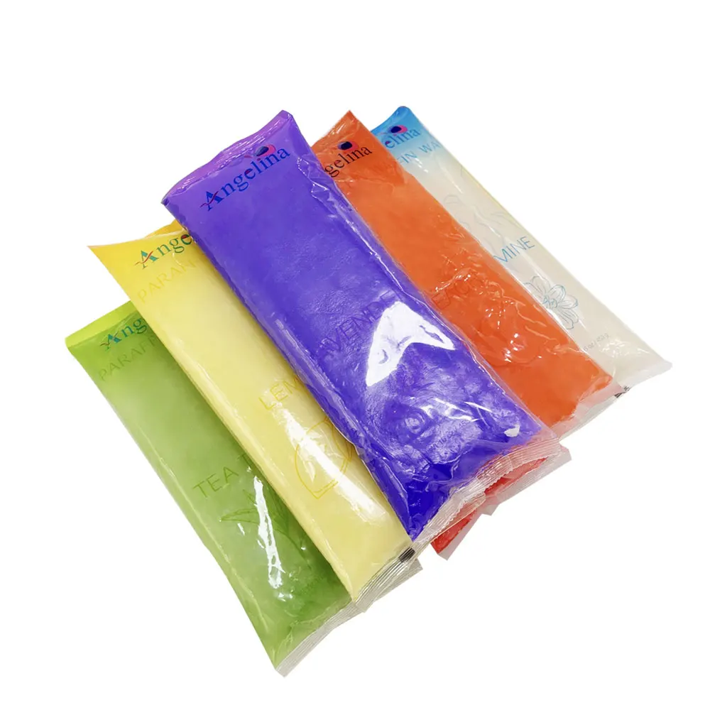 Essential Oil 453g Lemon Paraffin Wax For Salon Spa Beauty Use  Personal Use Skin Care For Hand And Foot Care OEM