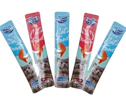 Pet Cat Creamy Snack Pouch Food Delicious Liquid Cat Licking Treats