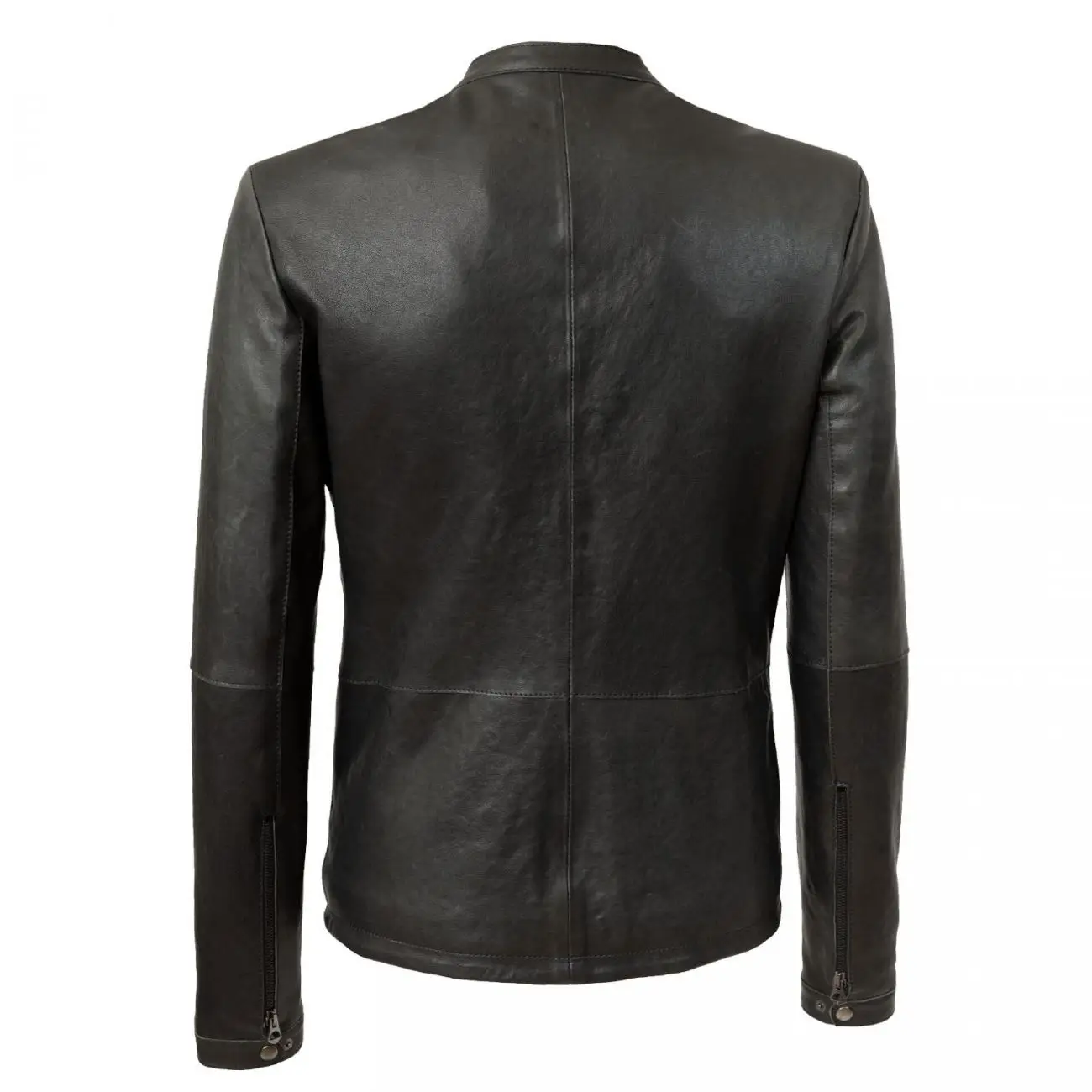 Biker Wholesale Men Genuine Sheep Leather Jacket Perforated Leather Genuine Slim Fit Motorcycle Pakistan Jackets