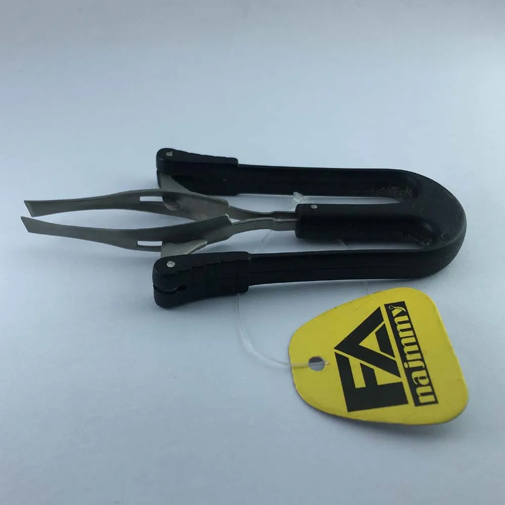 Plucking Tweezers Automatic Action Slanted Tip Plastic Handle High Quality Products Top Selling Products