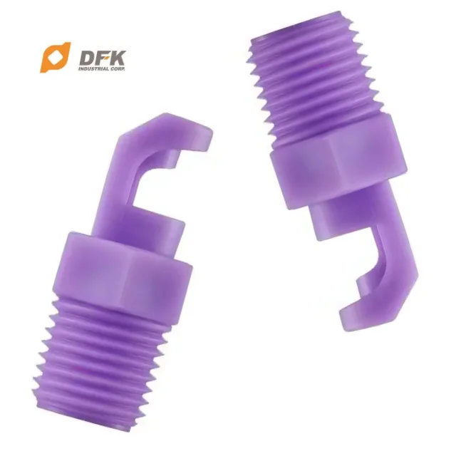 Plastic Nozzle Low Pressure PF Wide Angle Flat Fan Nozzle For Washing