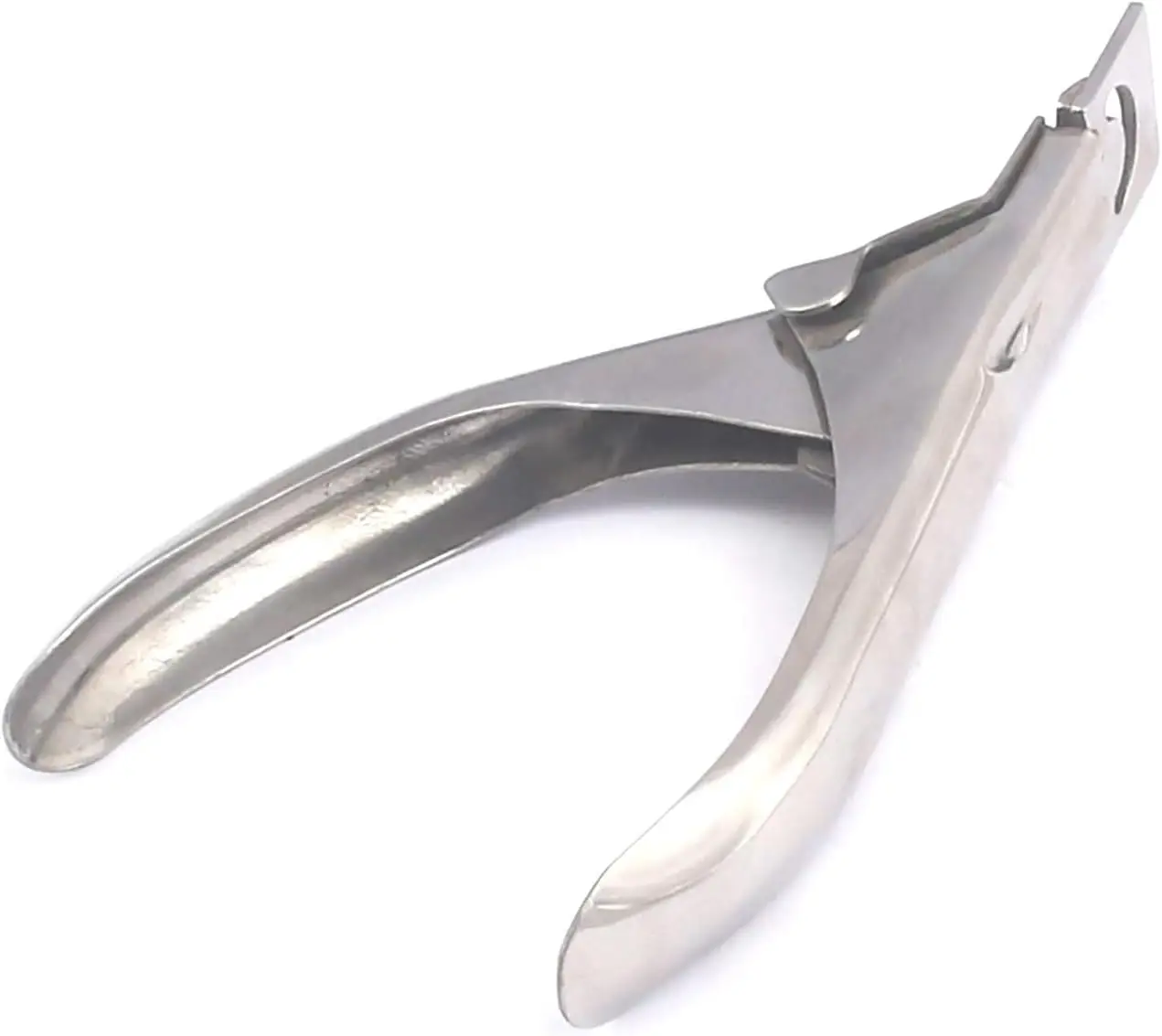 Customized Logo Acrylic False Nail Cutter French U Shaped Tips Automatic Nail Clipper for Fingers