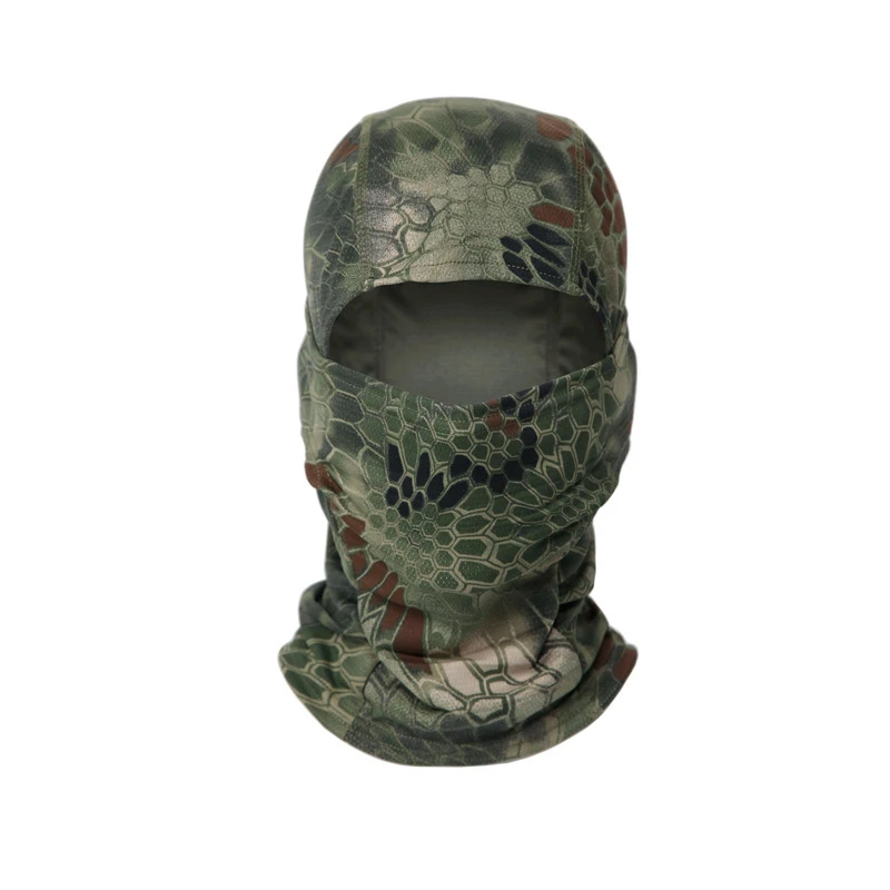 2024 Outdoor Cycling Ski Mask Balaclava Camo Full Face Cover Tactical Camouflage Balaclava
