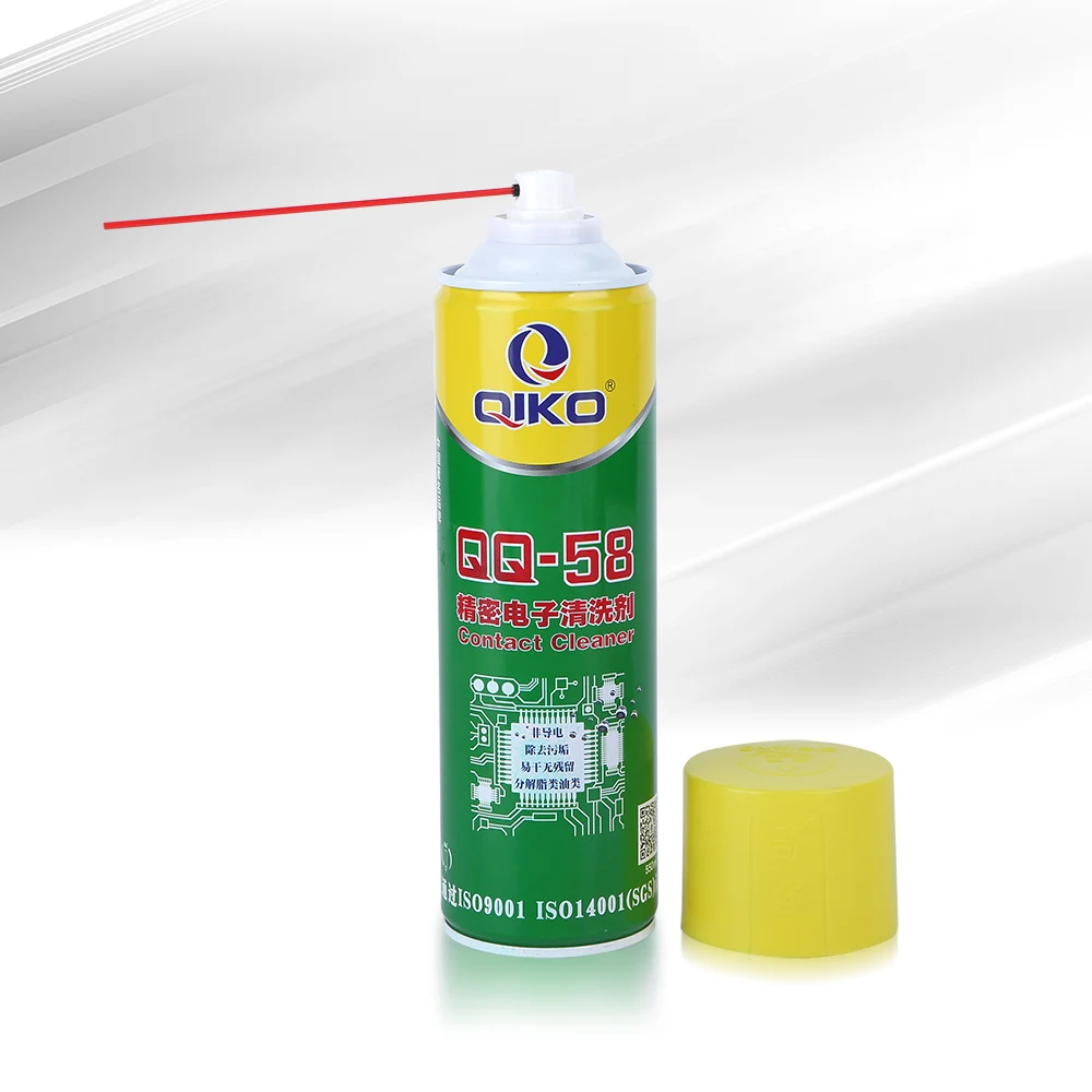 Quick Dry Electronic Cleaner Plastic Safe Electronics Aerosol Cleaner, Suitable for Sensitive Electronic Equipment