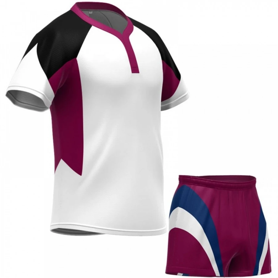 Custom High quality customized unusual vintage training rugby shirts jersey Shorts Sublimation Printing