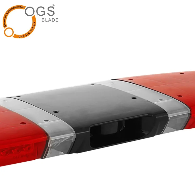 Led Lightbar For Ambulance Security Fire Truck Emergency Vehicles  9/30 Volt DC Fixed Mounted Light Bar 3 W Leds OGS Electronic