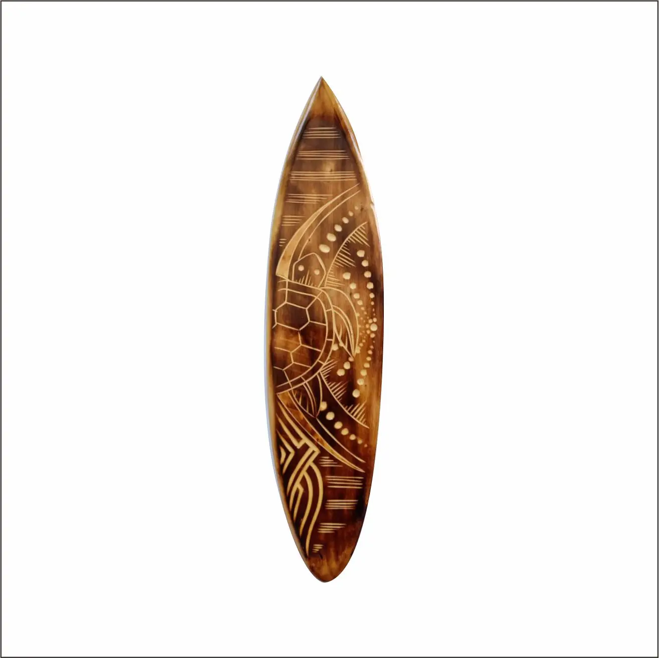 ORNAMENT SURFBOARD FOR ROOM DECORATION UNIQUE PRODUCT MODELS WITH GRAVING TECHNIQUE