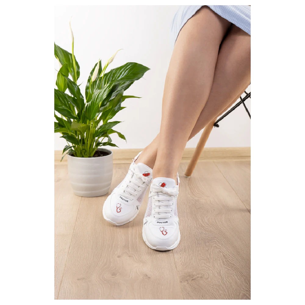 Sneakers High Quality Shoes Patterned Mesh Orthopedic Sport Sandals Sports Doctor Sneaker Shoes for Medical Use Mesh Details