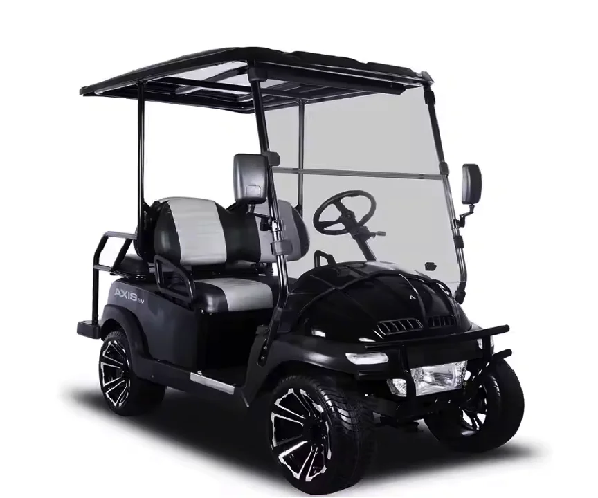 4+2 Passenger Electric Club Golf Cart with Seats Lifted 4+2 Seat for Outdoor Use Certified EEC Compatible with Club Car
