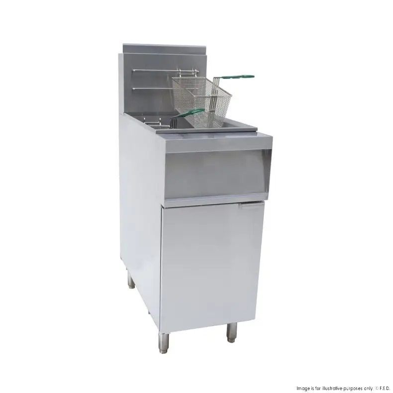 2024 Commercial Deep Fryer Machine Timer Temperature Control Induction Deep Fryer French Fries Machine for Restaurant