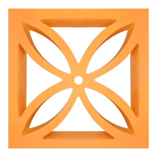 Лимонный цветок, экран, ветрозащитная глина, строительные материалы, красные глиняные кирпичи, Строительные кирпичи, сделанные во Вьетнаме, цена EXW