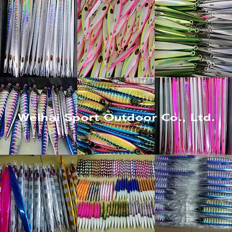 New 120g -1000g Deep Sea Fishing Iron Plate Luminous Bait Boat Fishing Big Size Fast Slow Fall Pitch Jigging Lure