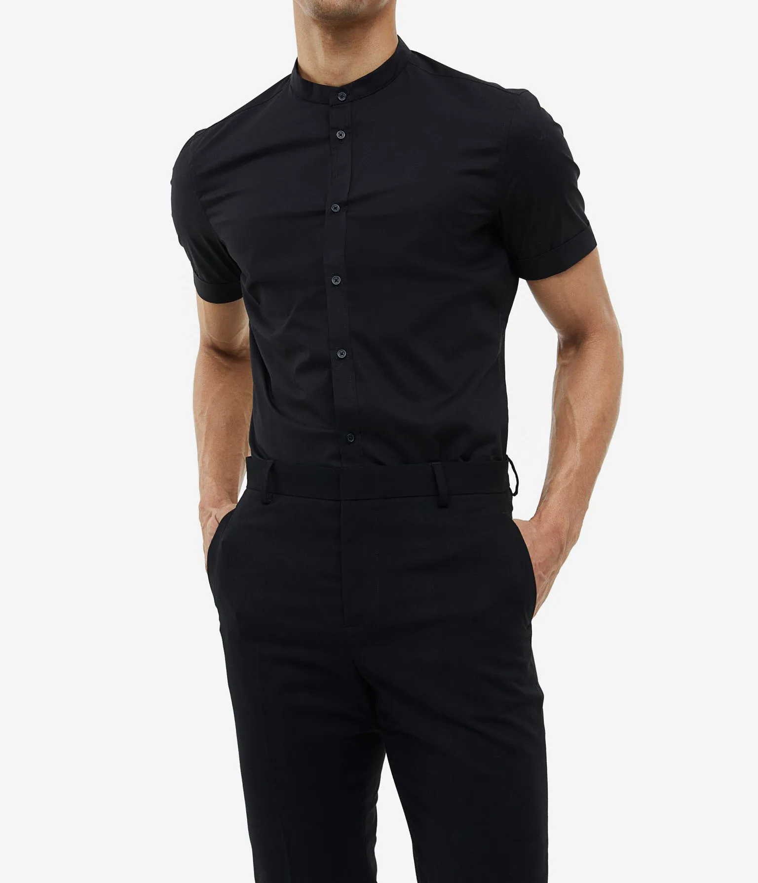 2024 summer The New Listing Wear Resistant Work Shirt Formal Business Office Plaid Short Sleeve Man Dress Shirts