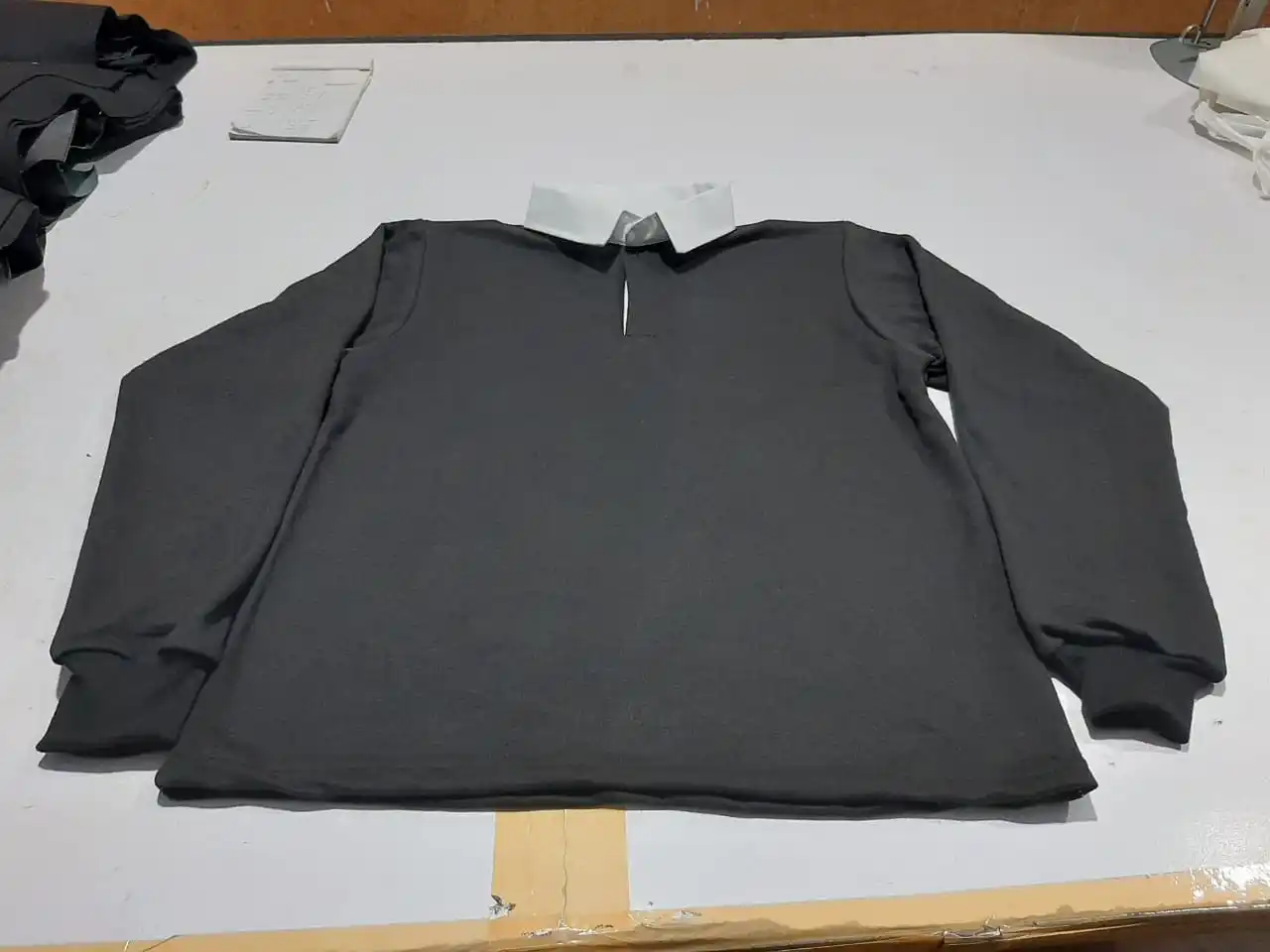 Polo Style Custom Rugby Shirt Men S Sewn Stripe Long Sleeve Rugby Sports for Men Sublimation Print Unisex OEM jersey uniform