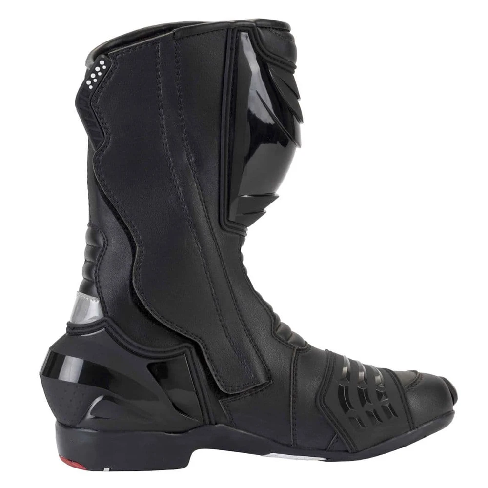 Comfortable Custom Made Genuine Leather Shoes / Top Selling Solid Color Motorbike Racing Shoes For Adults