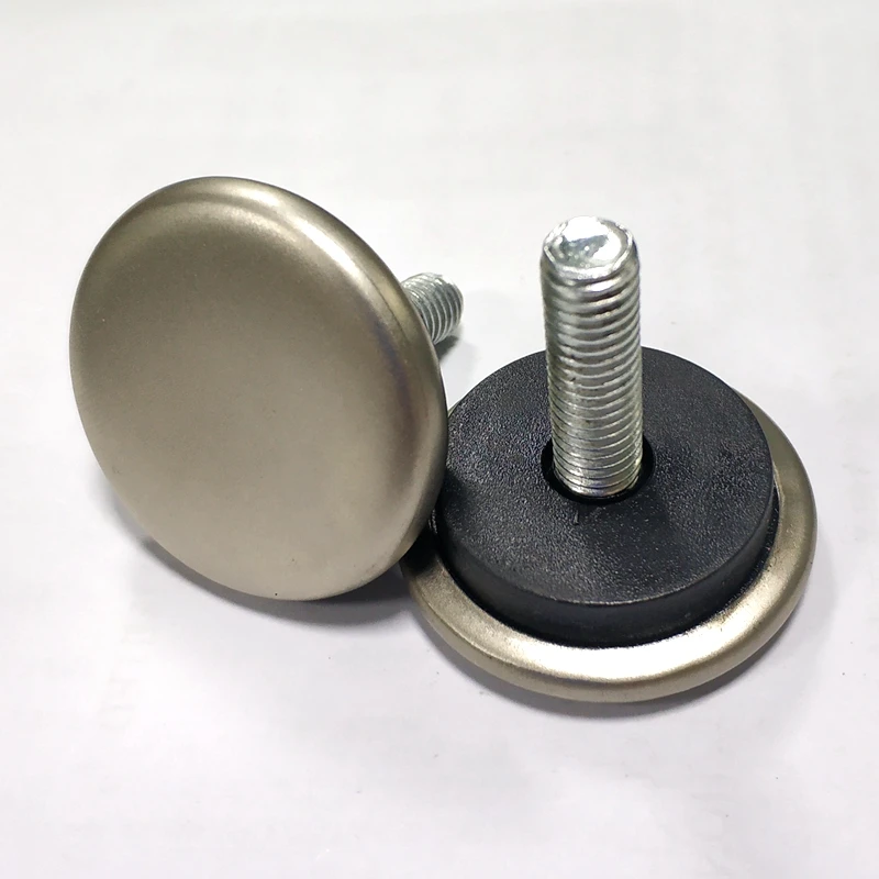 Large Stock Furniture Adjustable Industrial Rubber Foot Levelers Level Pad For Adjustable Table Legs