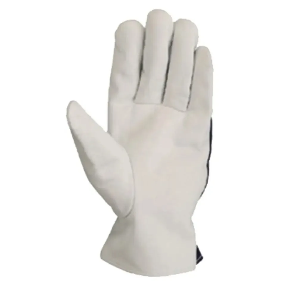 2023 High Quality Cow Leather Work Safety Mechanic Assembly Driver Gloves Safety Hand Gloves For Sale