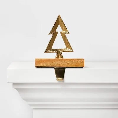 Hot Sale Stocking Holder Set of 2 - Snowman Christmas Stocking Hanger For Mantel Photo Frame Christmas Stocking Holder