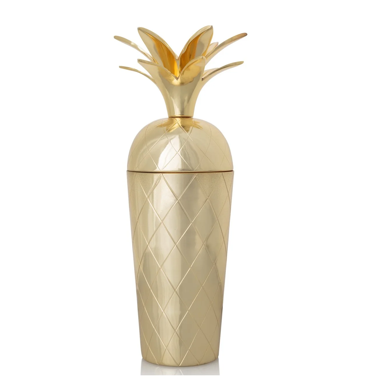 Cocktail Shaker Pineapple Stainless Steel Professional Bartender Cocktail Shaker For Martini Mojito Alcohol Mixture Shaker