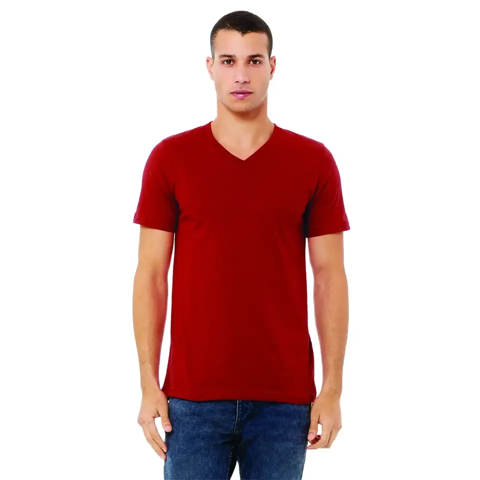100% Cotton Reactive Dyed Crew Neck Ringer T Shirts Top Selling New Design Custom Made Quick Dry Men T Shirt Triblend Tee Sale