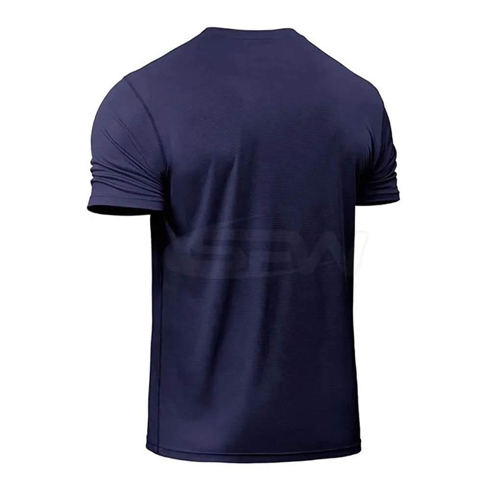 High Quality Customized Polyester microfiber Material Men Cotton Gym Wear T-Shirts shirt fit type active tee heavyweight t-shirt