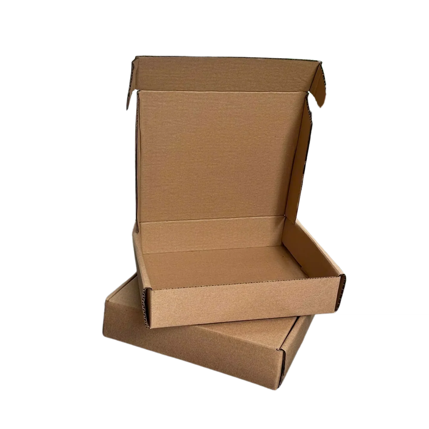 High Quality Durable Corrugated Kraft Paper Box Recycled Cardboard for Fruit Gift Packaging Made From Pulp Paperboard