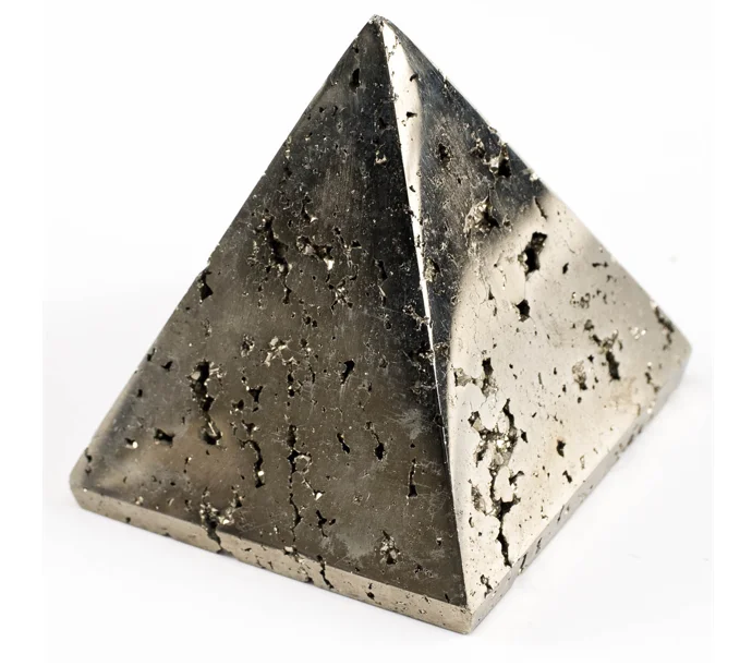 Gemstone Pyramids | Pyrite Gemstone Pyramids Healing Pyramids