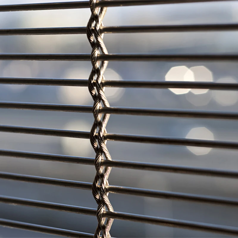 Concrete Metal Net Balcony Stainless Steel Wire Mesh Architectural Mesh