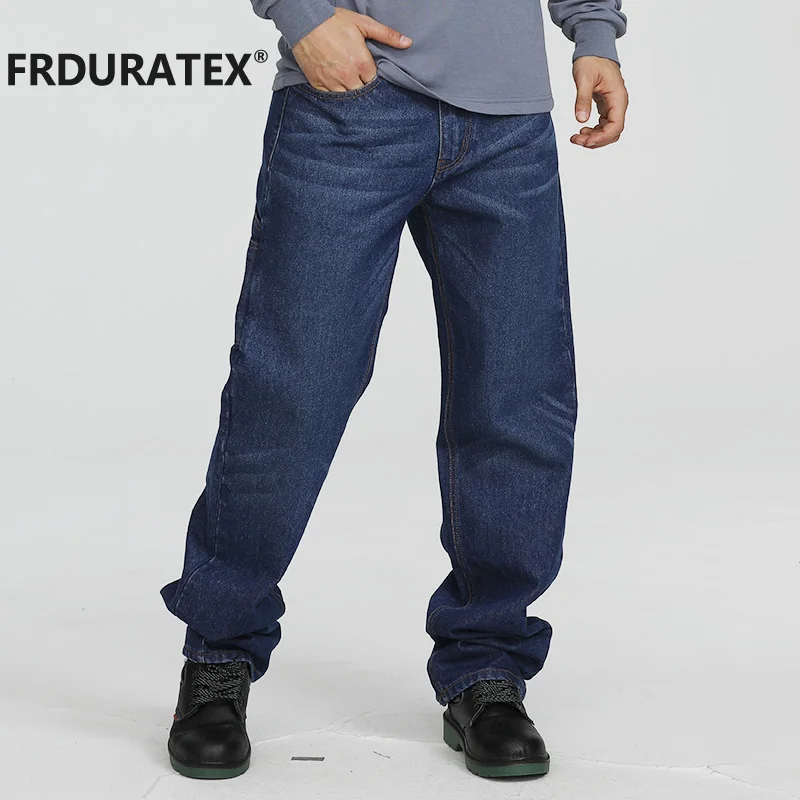 Wholesale NFPA 2112 Certified Cotton FR Jeans Safety and Protective Work Clothing Fire Retardant and Flame Resistant