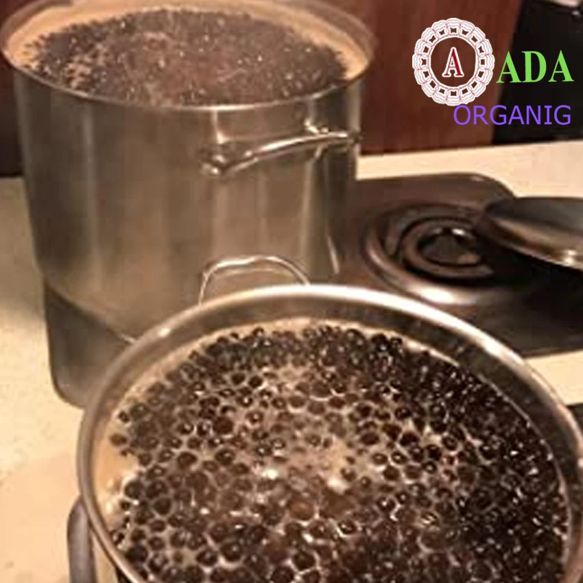 2023 Hight Quality Export Market Traditional Handmade Tapioca Pearls Brown For Milk Tea Black from Vietnam