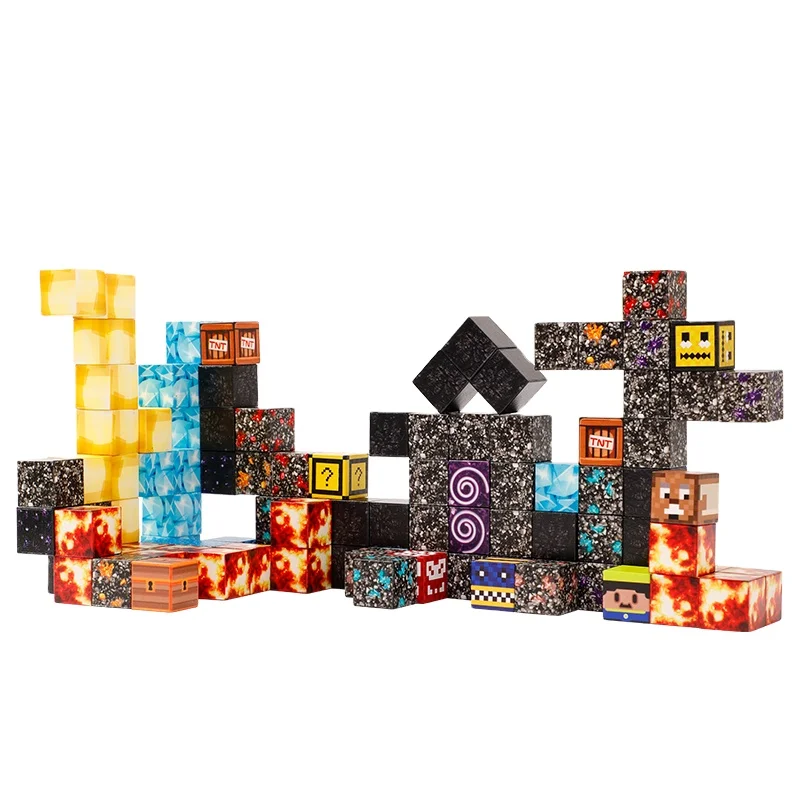 Educational toys multiple models available construction magnetic building blocks magnet toys