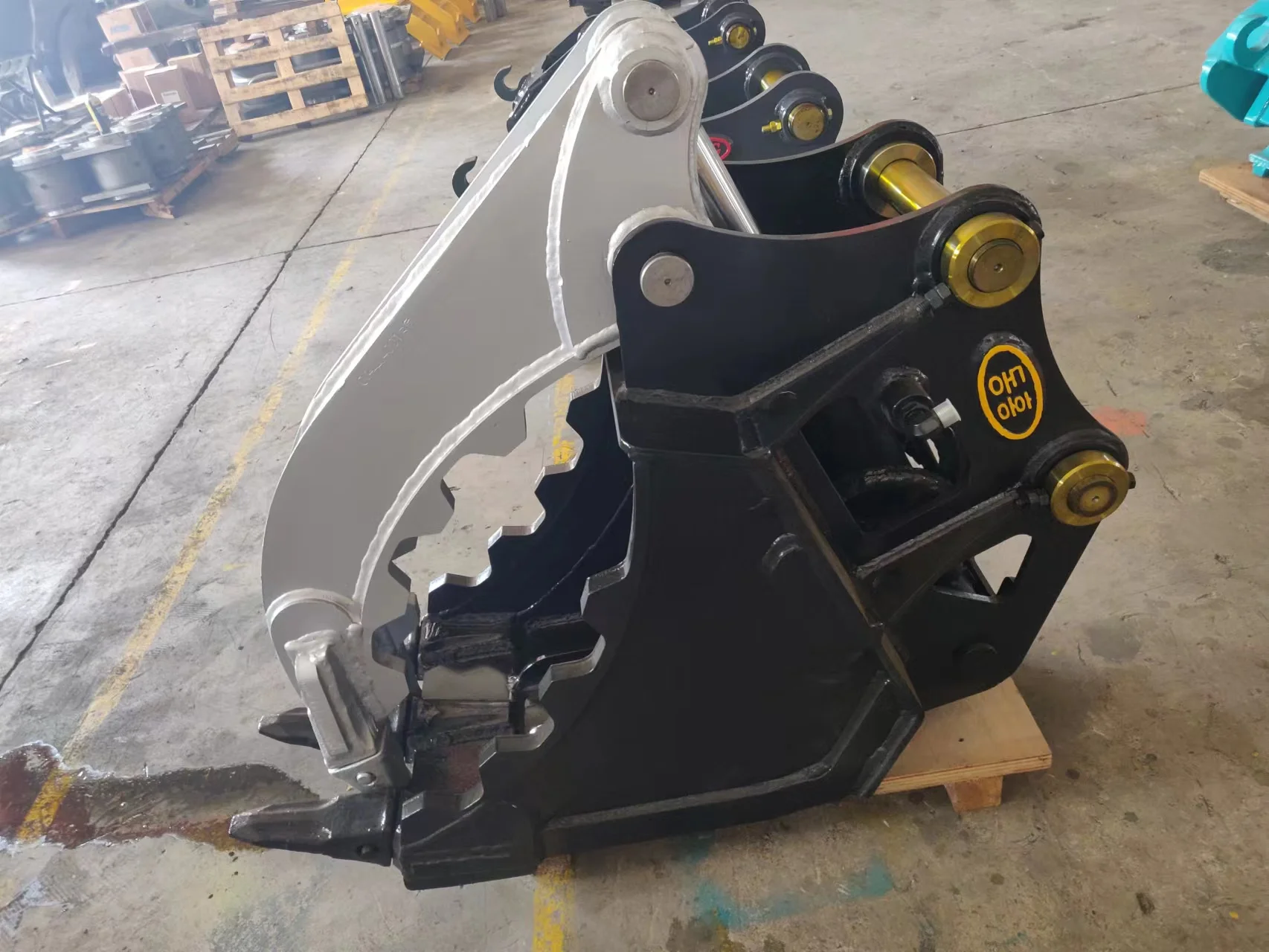 DHG--04 экскаватор с накатанной головкой ведро захват ковша зажим костюм Komatsu PC45 PC50