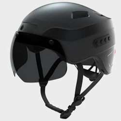 New Arrival Cool Shape Flash Led Helmet Motorcycle Bike Electric Scooter Helmet Bluetooth Off Road Smart Helmet With Camera