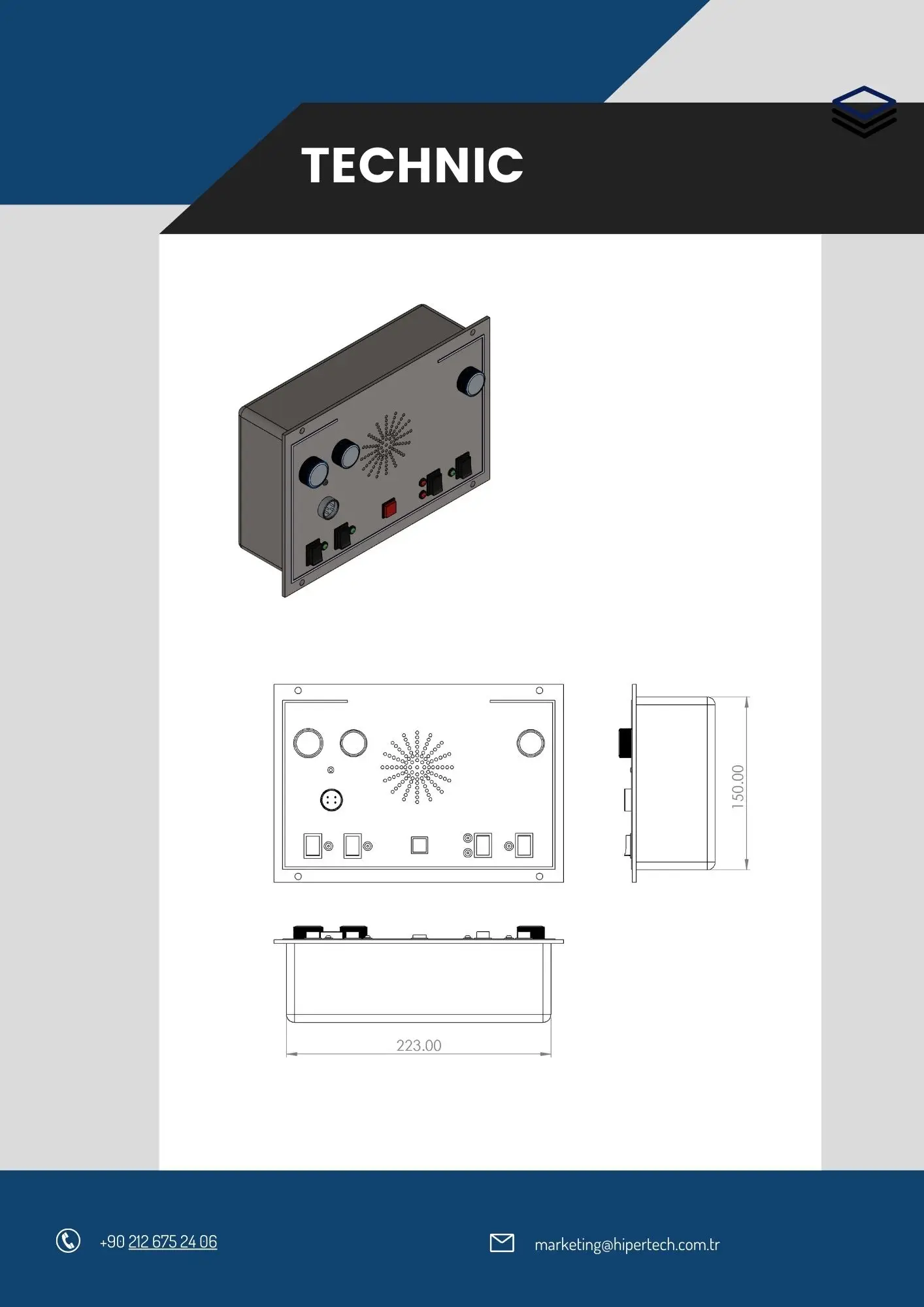 Intercom HD-Voice For Clear Voice Transmission For Multi-Purpose Voice Supplier With Battery Single Lock Intercom