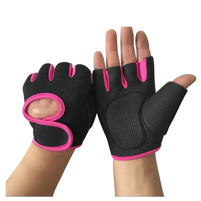 Breathable Mesh Half Finger Gloves Gel Padded Sport Gloves Outdoor Bicycle Cycling Gym Training Finger Gloves