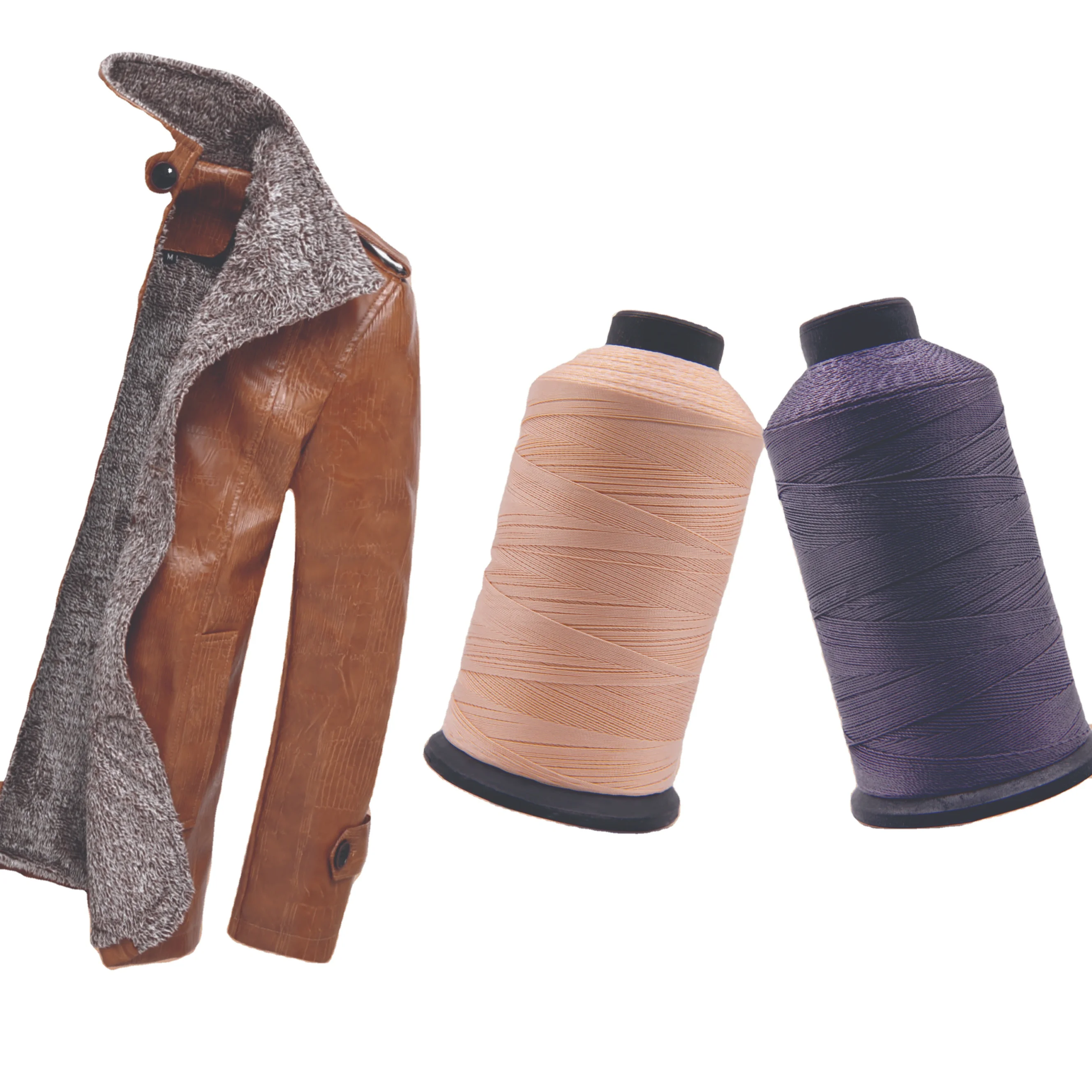 nylon bonded thread 210D/1 210D/3 Sewing Thread for Leather Jackets shoes Bags Suitcase