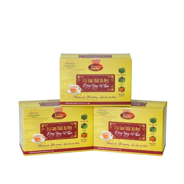 Лидер продаж чайные пакетики Panax Notoginseng Celastrus hindsii Cordyceps чай из Вьетнама