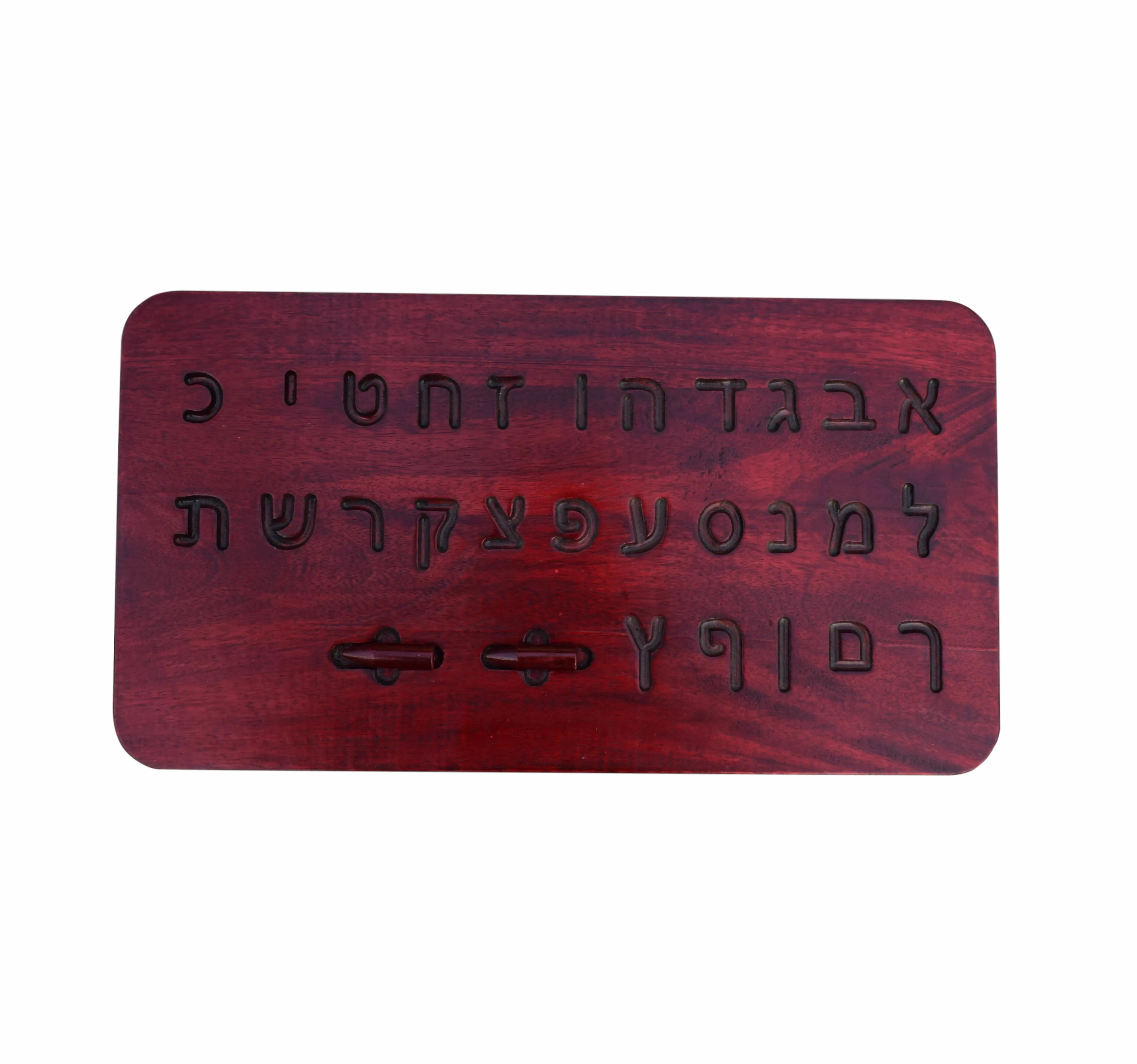 Good Quality Wooden Tracing Board Preschool Educational Children Montessori Alphabet Numbers Wood Blind Board Learning Toys