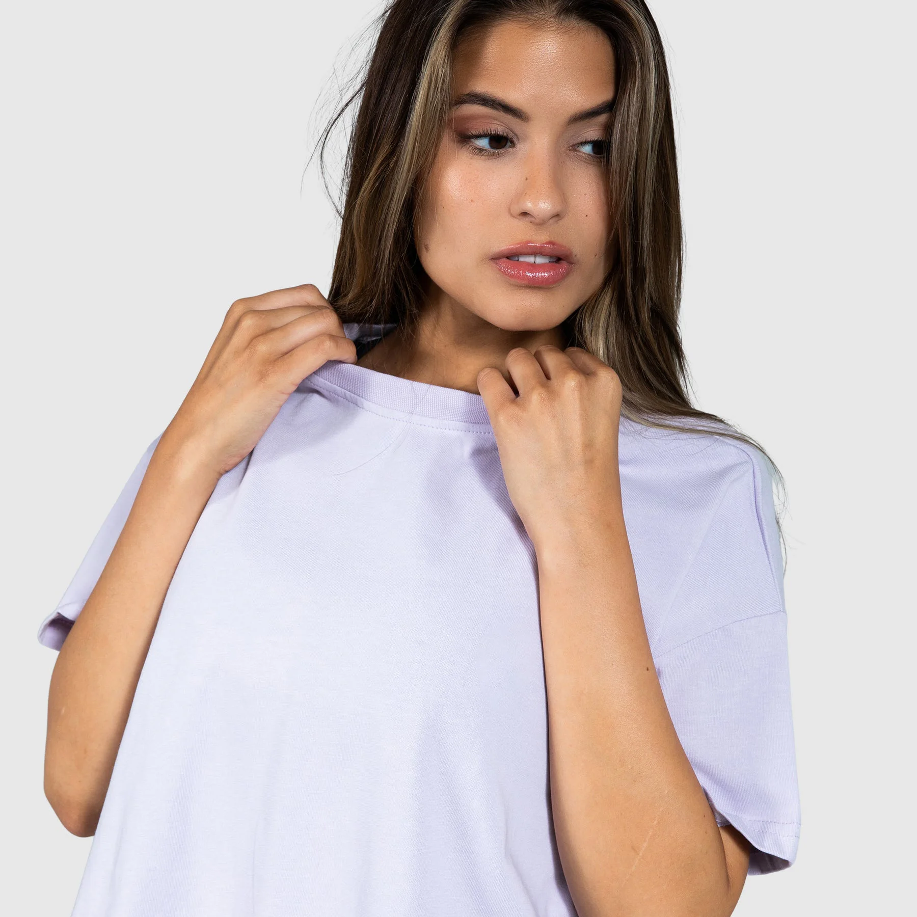 Wholesale Oversized Custom Logo Summer Cotton Blank Top Women Tees Plain Cropped Short Sleeve T Shirt Top