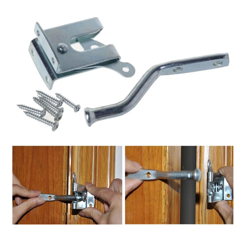 Ironmongery Auto Gate Lock GATE LATCH Stable and Garden Gate Hardware Fittings Auto Door Lock English Traditional
